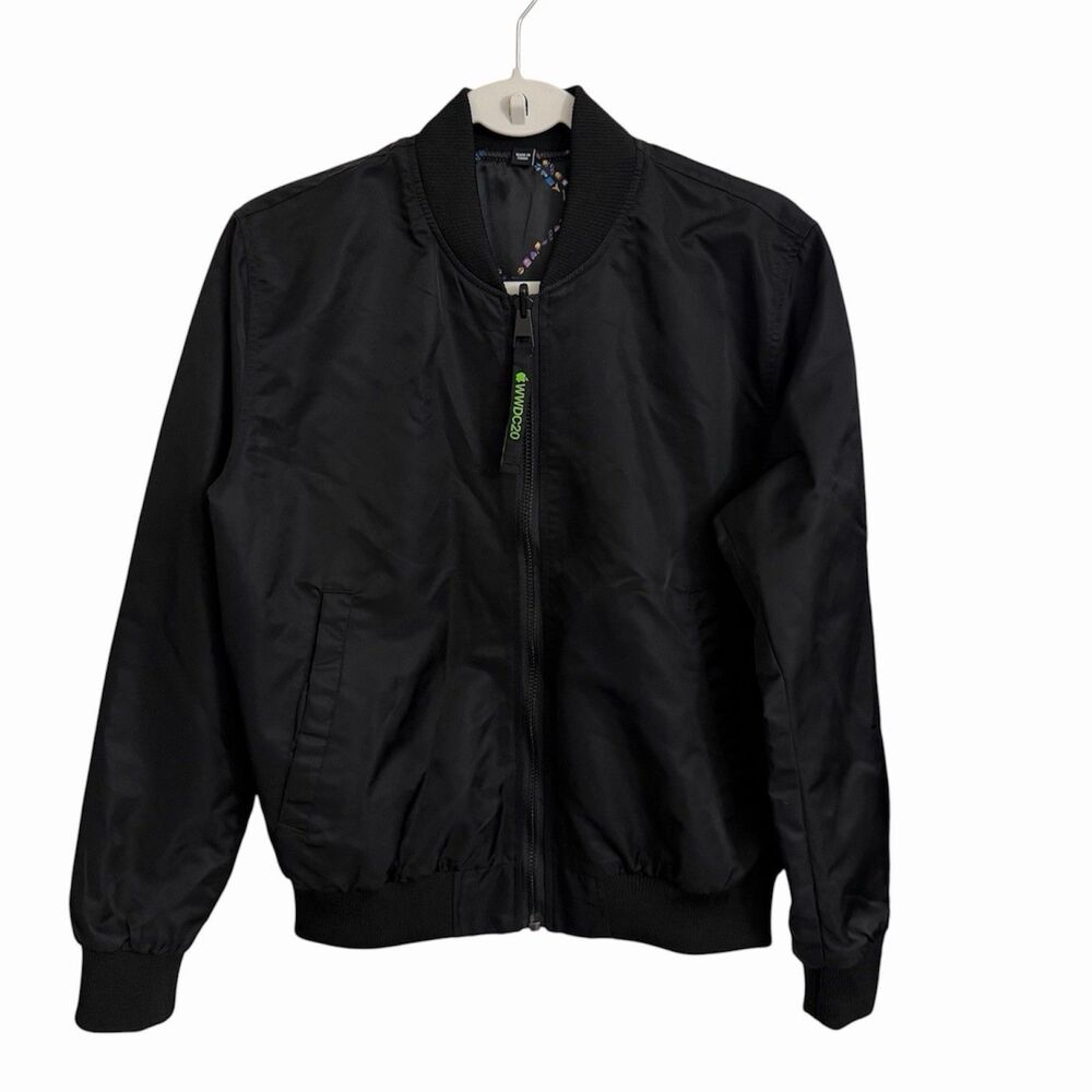 Apple WWDC20 Bomber Jacket Large Developers Conference 2020 Reversible Emoji